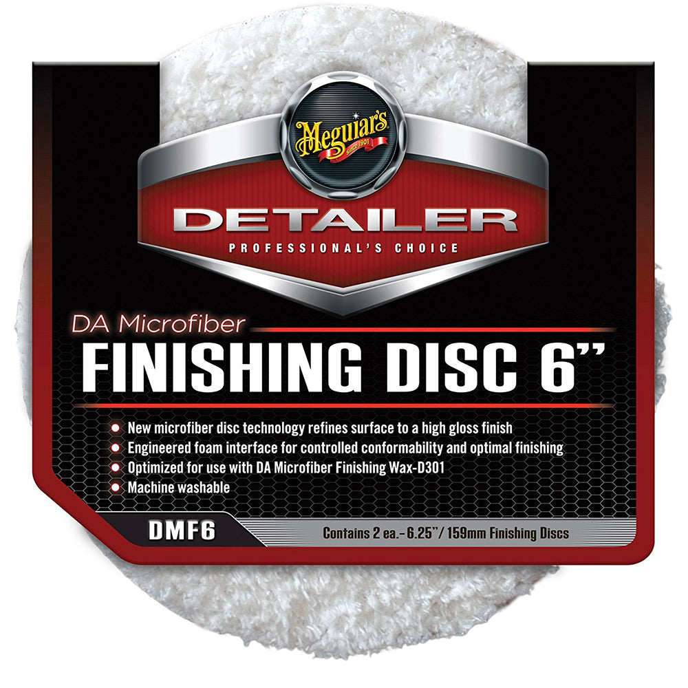 Meguiars DA Microfiber Finishing Disc 6 2Pack DMF6